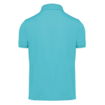 Klassisches Unisex-Kurzarm-Poloshirt aus Baumwolle, 180 g/m2, B&C farbe türkis