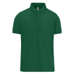 Klassisches Unisex-Kurzarm-Poloshirt aus Baumwolle, 180 g/m2, B&C farbe flaschengrün