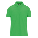 Klassisches Unisex-Kurzarm-Poloshirt aus Baumwolle, 180 g/m2, B&C farbe apfelgrün