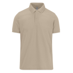 Klassisches Unisex-Kurzarm-Poloshirt aus Baumwolle, 180 g/m2, B&C farbe sandbraun