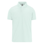 Klassisches Unisex-Kurzarm-Poloshirt aus Baumwolle, 180 g/m2, B&C farbe hellblau