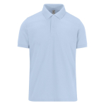 Klassisches Unisex-Kurzarm-Poloshirt aus Baumwolle, 180 g/m2, B&C farbe blaugrau