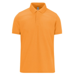 Unisex-Basic-Kurzarm-Poloshirt aus Baumwolle, 210 g/m2, B&C farbe orange