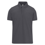 Unisex-Basic-Kurzarm-Poloshirt aus Baumwolle, 210 g/m2, B&C farbe dunkelgrau