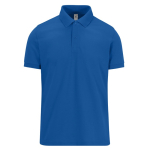 Unisex-Basic-Kurzarm-Poloshirt aus Baumwolle, 210 g/m2, B&C farbe köngisblau