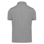 Unisex-Basic-Kurzarm-Poloshirt aus Baumwolle, 210 g/m2, B&C farbe grau mamoriert