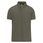 Unisex-Basic-Kurzarm-Poloshirt aus Baumwolle, 210 g/m2, B&C farbe militärgrün