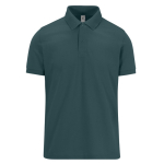 Unisex-Basic-Kurzarm-Poloshirt aus Baumwolle, 210 g/m2, B&C farbe dunkelgrün