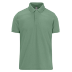 Unisex-Basic-Kurzarm-Poloshirt aus Baumwolle, 210 g/m2, B&C farbe olivgrün