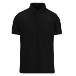 Farbiges Kurzarm-Poloshirt aus Polyester und Baumwolle, 180 g/m2, B&C farbe schwarz