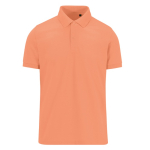 Farbiges Kurzarm-Poloshirt aus Polyester und Baumwolle, 180 g/m2, B&C farbe orange