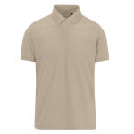 Farbiges Kurzarm-Poloshirt aus Polyester und Baumwolle, 180 g/m2, B&C farbe sandbraun