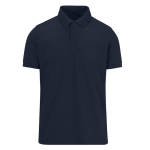 Farbiges Kurzarm-Poloshirt aus Polyester und Baumwolle, 180 g/m2, B&C farbe marineblau