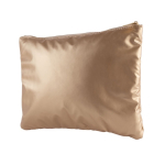 Gepolsterter Kulturbeutel aus Metallic-Polyester, 150 g/m2 farbe gold dritte Ansicht