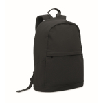 Laptop-Rucksack aus recycelten Materialien mit Trolleyhalterung, 15'' farbe schwarz