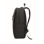 RPET-Rucksack mit Fächern für Laptop und Tablet, 10'' und 15'' farbe schwarz