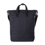 Laptop-Rucksack mit 2 Taschen mit Klettverschluss, 15'' farbe schwarz 41603.75