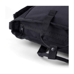 Laptop-Rucksack mit 2 Taschen mit Klettverschluss, 15'' farbe schwarz sechste Ansicht