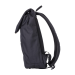 Laptop-Rucksack mit PU-Details als Klappe und Metallverschluss, 15'' farbe schwarz 41603.75