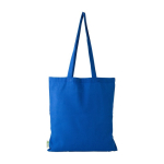 Tasche aus 100% recycelter Baumwolle in verschiedenen Farben, 120 g/m2 farbe blau dritte Ansicht