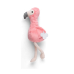 Flamingo-Plüschtier mit Etikett für Logodruck farbe rosa 41603.75