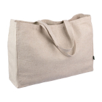 Tasche aus natürlichem Hanf mit passenden Griffen, 280 g/m2 farbe khaki 41603.75