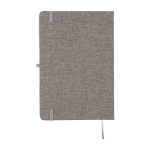 Notizbuch mit klappbarem Einband und Handyhalter, linierte Seiten, A5 farbe grau 41603.75