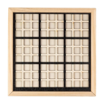 Spannendes Sudoku-Brettspiel aus Holz als Merchandising farbe braun 41603.75