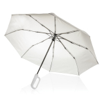 Windfester Regenschirm aus RPET mit Clipgriff, Ø 97 farbe beige