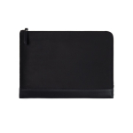 Laptophülle aus recyceltem Polyester mit Innenfach, 14” farbe schwarz