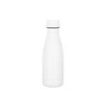 Tropffreie Thermosflasche aus 93 % recyceltem Edelstahl, 400 ml farbe weiß