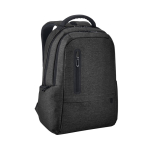 Wasserdichter Laptop-Rucksack aus recyceltem Nylon und RPET 210D, 17” farbe schwarz