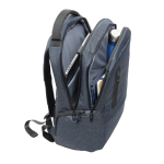 Wasserdichter Laptop-Rucksack aus recyceltem Nylon und RPET 210D, 17” farbe blau fünfte Ansicht