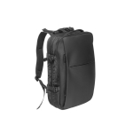 Reisetasche aus dichtem recyceltem Polyester für Laptop, 17,3” farbe schwarz