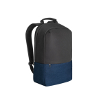 Diebstahlsicherer Laptop-Rucksack aus recyceltem Polyester, 15,6” farbe blau