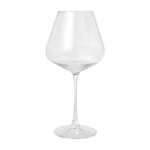 Set mit zwei eleganten Weingläsern mit breitem Boden, 680 ml farbe transparent zweite Vorderansicht