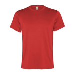 Sport-Herren-Shirt aus recyceltem Polyester, 100 g/m2, Roly farbe rot