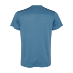 Sport-Herren-Shirt aus recyceltem Polyester, 100 g/m2, Roly farbe pastellblau zweite Rückansicht