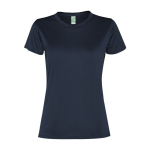 Sport-Damen-Shirt aus recyceltem Polyester, 100 g/m², Roly farbe marineblau