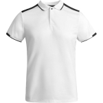 Kurzarm-Polo für Herren aus Polyester, 140 g/m2, Roly farbe weiß