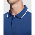 Kurzarm-Polo für Herren aus Polyester, 140 g/m2, Roly farbe köngisblau Lifestyle-Bild 2