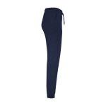 Damen-Sporthose aus Baumwolle und Polyester, 280 g/m2, Roly farbe marineblau zweite Seitenansicht