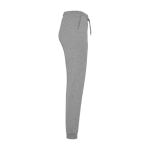 Damen-Sporthose aus Baumwolle und Polyester, 280 g/m2, Roly farbe hellgrau zweite Seitenansicht