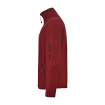 Fleece-Sweatjacke aus Polyester, 300 g/m2, Roly farbe bordeaux Seitenansicht