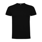 Kurzarm-T-Shirt aus Baumwolle für Herren, 165 g/m2, Roly farbe schwarz