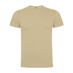 Kurzarm-T-Shirt aus Baumwolle für Herren, 165 g/m2, Roly farbe sandbraun