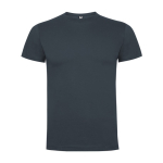 Kurzarm-T-Shirt aus Baumwolle für Herren, 165 g/m2, Roly farbe graphit