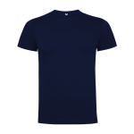 Kurzarm-T-Shirt aus Baumwolle für Herren, 165 g/m2, Roly farbe marineblau