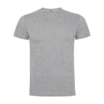 Kurzarm-T-Shirt aus Baumwolle für Herren, 165 g/m2, Roly farbe hellgrau