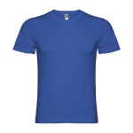 Kurzarm-T-Shirt aus Baumwolle für Herren, 155 g/m2, Roly farbe köngisblau